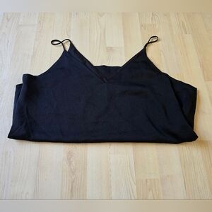 Express Black Tank Top Size Large NWT